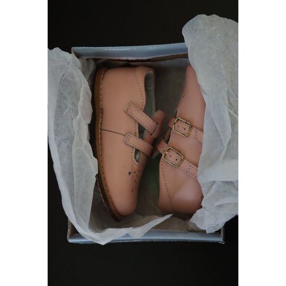 Josmo Baby Girl Walker Mary Jane Vintage Retro Style Shoe, 5.5 Wide Toddler - Picture 6 of 6